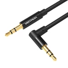 Kép 2/2 - Cable Audio AUX 3.5mm to 90° 3,5mm Vention BAKBF-T 1m Black
