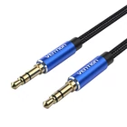 Kép 4/4 - Audiokábel 3,5 mm-es mini jack Vention BAWLD 0,5 m kék