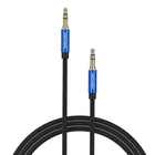 Kép 1/4 - Cable Audio 3.5mm mini jack Vention BAWLG 1,5m blue