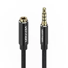 Kép 2/4 - Cable Audio TRRS 3.5mm Male to 3.5mm Female Vention BHCBH 2m Black