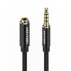 Kép 2/4 - Cable Audio TRRS 3.5mm Male to 3.5mm Female Vention BHCBJ 5m Black