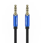 Kép 2/4 - Cable Audio micro jack 3.5mm Vention BAWLJ 5m Blue