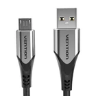 Kép 1/5 - Cable USB 2.0 A to Micro USB Vention COAHC 3A 0,25m gray