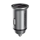 Kép 3/5 - Car Charger 2x USB Vention FFEH0 30W Gray
