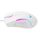 Kép 2/6 - Mysz gamingowa Havit MS1033 (biała)