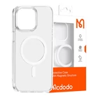 Kép 3/3 - Magnetic case McDodo for iPhone 15 (clear)