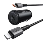 Kép 2/7 - Ładowarka samochodowa Mcdodo CC-7492, USB-C, 30W + USB-C-Lightning kábel (fekete)