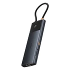 Kép 6/9 - Baseus Adapter Hub 10 az 1-ben USB-C - 2xHDMI, 3xUSB-A, USB-C, RJ45, SD/TF, PD (fekete)