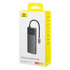 Kép 7/9 - Baseus Adapter Hub 10 az 1-ben USB-C - 2xHDMI, 3xUSB-A, USB-C, RJ45, SD/TF, PD (fekete)