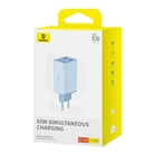 Kép 8/10 - Baseus GAN6 Pro gyorstöltő, 2xUSB-C + 2xUSB, 65W