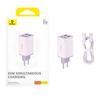 Kép 4/11 - Baseus GAN6 Pro gyorstöltő, 2xUSB-C + 2xUSB, 65W
