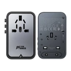 Kép 5/6 - Multifunctional travel wall charger Acefast Z1, 2xUSB-A, 3xUSB-C, GaN, 67W, US/EU/UK/AU (black)