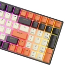 Kép 3/6 - Mechanical keyboard Royal Kludge RK100 RGB, brown switch (black-orange)