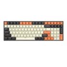 Kép 1/6 - Mechanical keyboard Royal Kludge RK100 RGB, brown switch (black-orange)