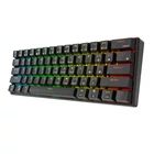 Kép 5/6 - Mechanical keyboard Royal Kludge RK61 RGB, red switch (black)