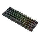 Kép 4/6 - Mechanical keyboard Royal Kludge RK61 RGB, red switch (black)