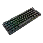 Kép 6/6 - Mechanical keyboard Royal Kludge RK61 RGB, red switch (black)