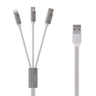 Kép 1/3 - Cable USB 3in1 Remax Kerolla, 1m (white)