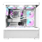 Kép 2/5 - Darkflash DS900 AIR számítógépház + 7 ARGB ventilátorok (fehér)