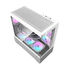 Kép 5/5 - Darkflash DS900 AIR számítógépház + 7 ARGB ventilátorok (fehér)