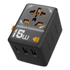 Kép 1/2 - Travel adapter Tessan WTA-01