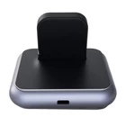 Kép 4/6 - Joyroom JR-WQW03 Magnetic Charger for Apple Watch (Black)