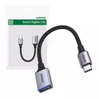 Kép 2/2 - Adapter OTG USB-C/USB-A 3.0 UGREEN US378 (czarny)