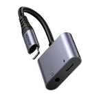 Kép 6/7 - 2-in-1 Audio adapter Joyroom SY-L02 Lightning to Double Lightning (black)