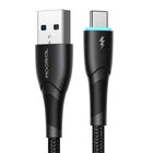 Kép 2/5 - Kabel Joyroom SA32-AC3 Starry USB do USB-C, 3A, 1m czarny