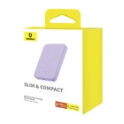 Kép 8/9 - Baseus Mágneses Mini Powerbank, 5000mAh, 20W (lila)