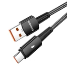 Kép 2/2 - Essager USB-A to USB-C 120W 1m cable (black)