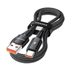 Kép 1/3 - USB-A to USB-C 120W Cable Essager 2m (black)