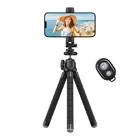 Kép 2/4 - Octopus flexible tripod APEXEL APL-JJ025 with GoPro adapter (black)