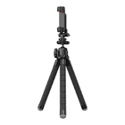 Kép 4/4 - Octopus flexible tripod APEXEL APL-JJ025 with GoPro adapter (black)