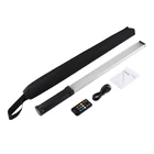 Kép 2/3 - Színes PULUZ LED távirányítós fotólámpa (PU460B)