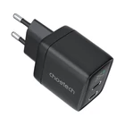 Kép 2/2 - GAN USB-C-USB-C PD35W Choetech PD6051 töltő (fekete)