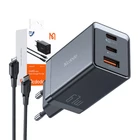 Kép 4/4 - Ładowarka sieciowa GaN Mcdodo CH-1544, 2x USB-C, 1x USB, 67 W + USB-C - USB-C kábel (fekete)