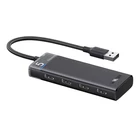 Kép 1/2 - UGREEN CM653 Adapter hub USB-A - 4xUSB-A (szürke)