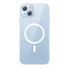 Kép 1/9 - Baseus Crystal Series Magnetic Case for iPhone 14 Plus + tempered glass