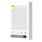 Kép 7/9 - Baseus Crystal Series Magnetic Case for iPhone 14 Plus + tempered glass