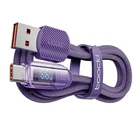 Kép 3/3 - Cable USB to USB-C Toocki TXCTYX05-P, 1m, FC 66W (purple)