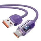 Kép 2/3 - Cable USB to USB-C Toocki TXCTYX05-P, 1m, FC 66W (purple)