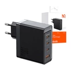Kép 2/2 - Wall charger McDodo GAN 3xUSB-C + USB, 100W (black)