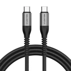 Kép 1/2 - Kabel szybko ładujący USB-C do USB-C Lention CB-CCT 60W, 5A/20V, 480Mbps, 2m (czarny)