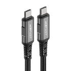 Kép 2/3 - USB-C-USB-C kábel Acefast C1-09, 48 W, 1 m (fekete-szürke)