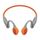 Kép 1/5 - Słuchawki bezprzewodowe typu open ear QCY T25 (szaro-pomarańczowe)