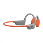 Kép 2/5 - Słuchawki bezprzewodowe typu open ear QCY T25 (szaro-pomarańczowe)