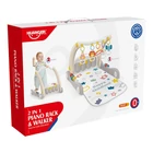 Kép 4/4 - Interactive educational 2-in-1 walker + piano Huanger HE0621
