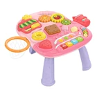 Kép 3/3 - Interactive educational 4-in-1 table (pink) Huanger HE0817