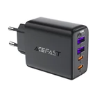 Kép 1/3 - Acefast A61 GaN töltő 2xUSB-A, 2xUSB-C PD45W EU (fekete)